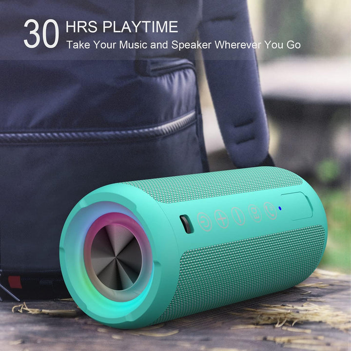 Ortizan - Parlante Bluetooth 5.3, inalámbrico, impermeable IPX7, so...