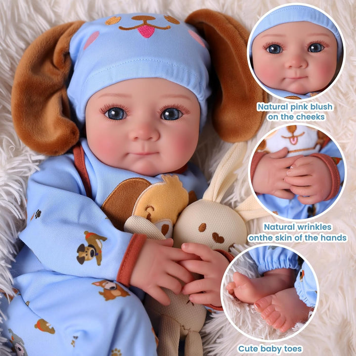 BABESIDE Muñecas de bebé Reborn realistas de 20 pulgadas hechas a m...