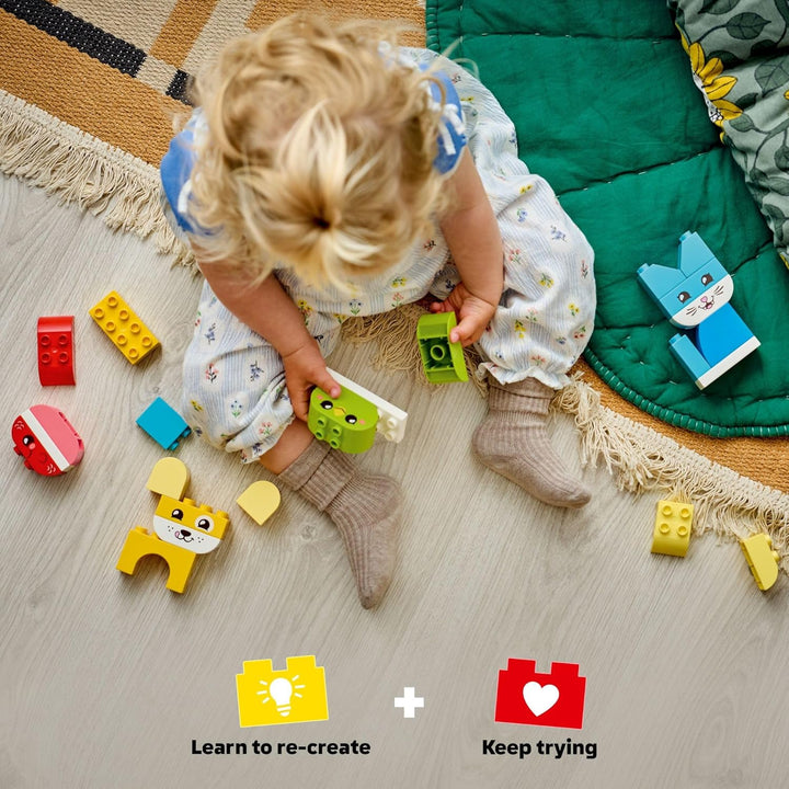 LEGO DUPLO My First 3 en 1 Creative Cute Pets Juguete de