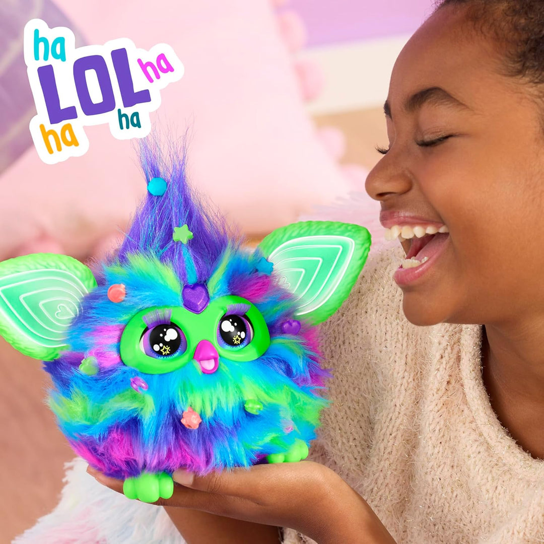 Furby Galaxy brilla en la oscuridad 15 accesorios de moda