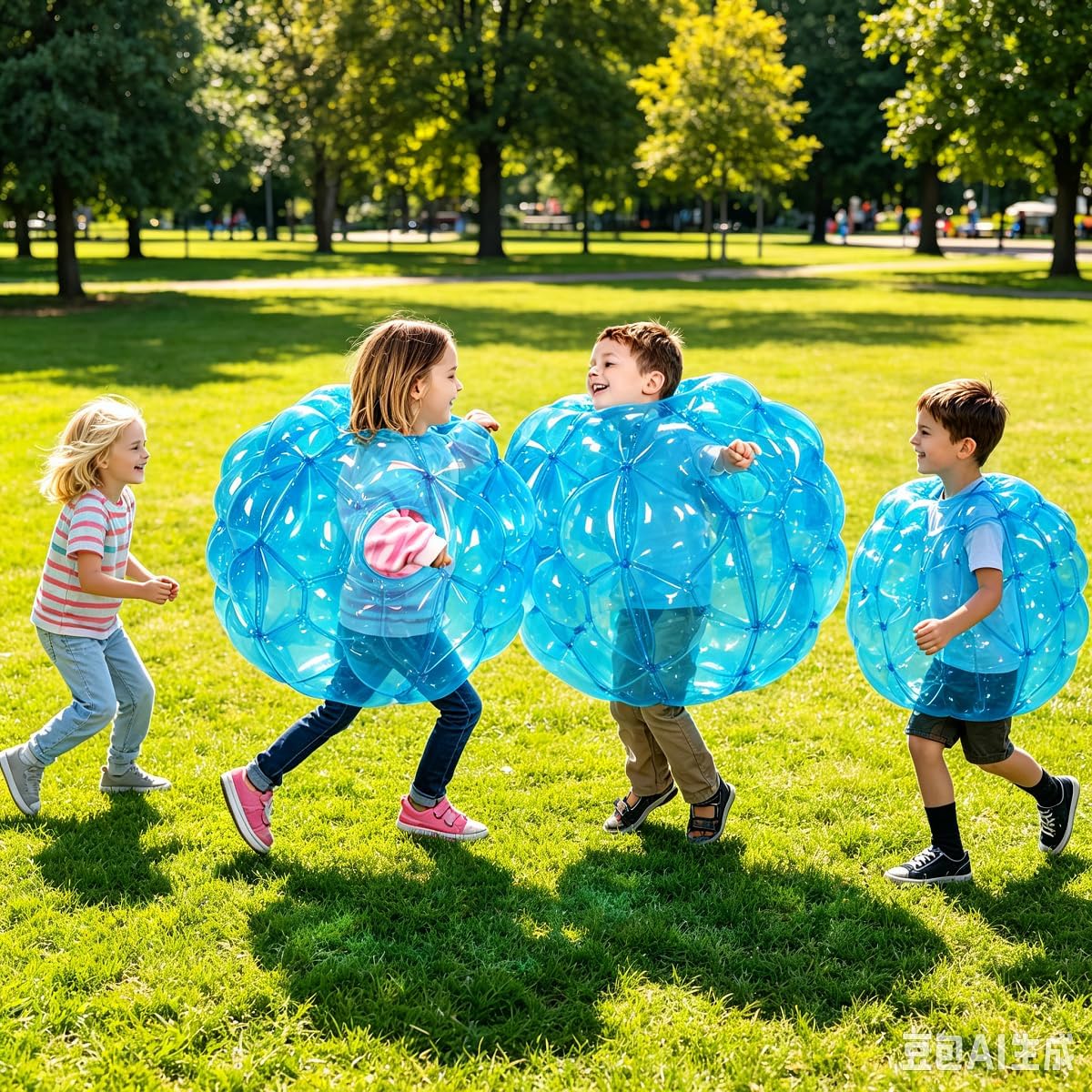 ZHUYNXIR 2 bolas de sumo para niños, bola de tolva de parachoques para niños, bolas de sumo para niños, bola de burbujas de sumo para niños al aire libre, juego de equipo para niños a partir de 3 años