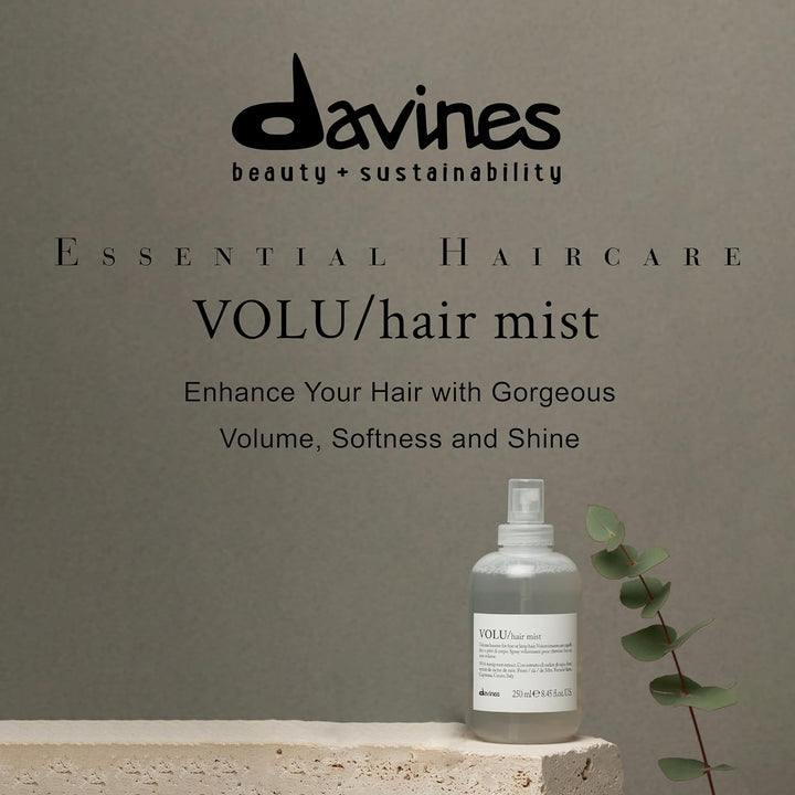 Davines VOLU Mist, spray de elevación de raíces sin enjuague para m...