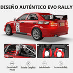 Mitsubishi EVO 6.5 TME con licencia 1/7 sin escobillas RTR Coche RC de Rally, SLEVO-07