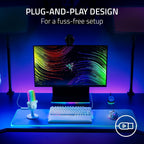 Razer Seiren V3 Chroma RGB, reactivo a juego y streaming, micrófono USB