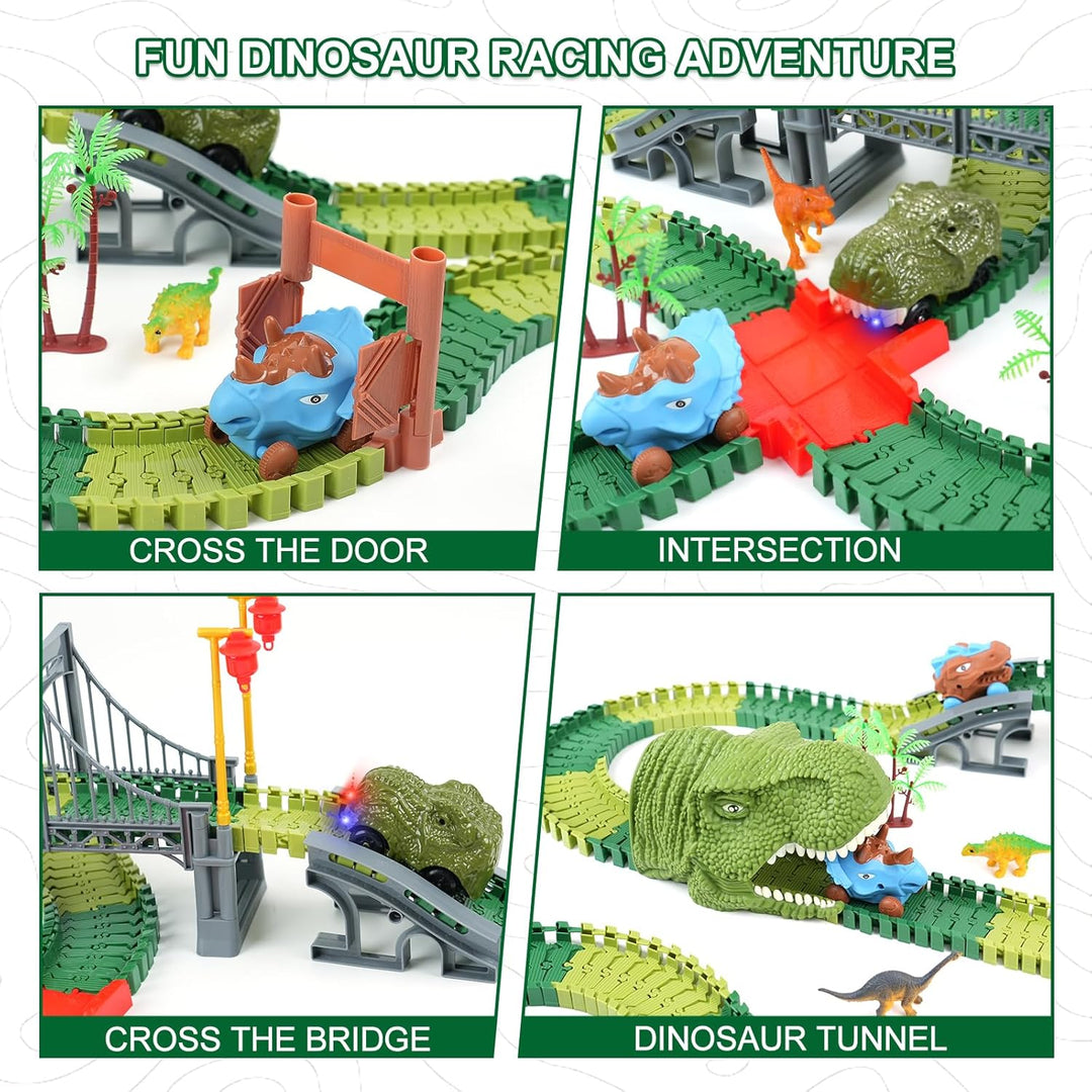 ToyFuntasy - Juguetes de pista de dinosaurio para niños - Los mejor...