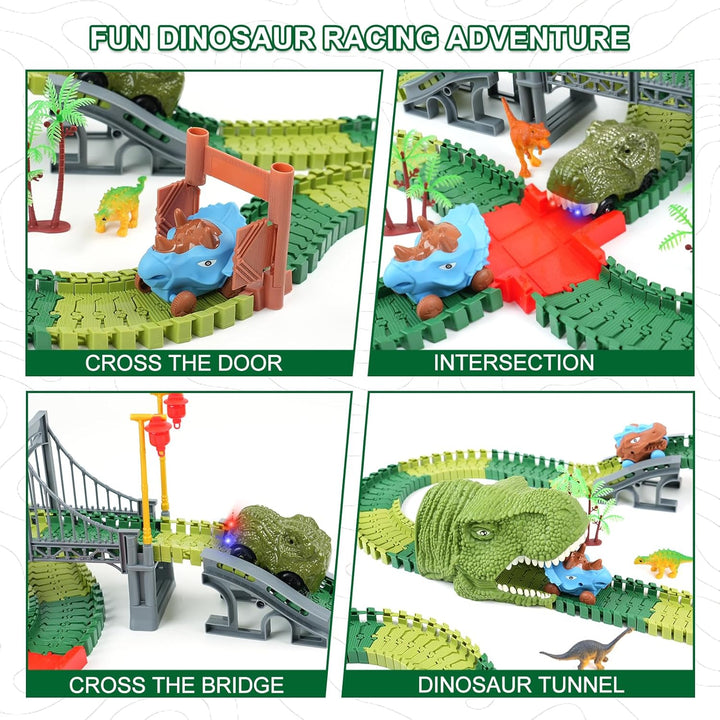 ToyFuntasy - Juguetes de pista de dinosaurio para niños - Los mejor...