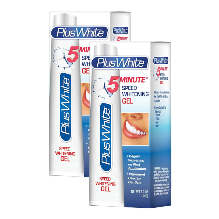 Plus White Gel de blanqueamiento rápido, funciona en 5 minutos, bla...