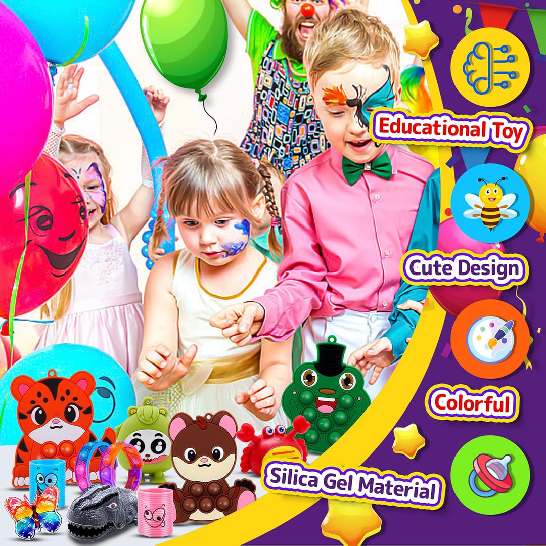 1000 piezas de recuerdos de fiesta para niños, juguetes fidget a gr...