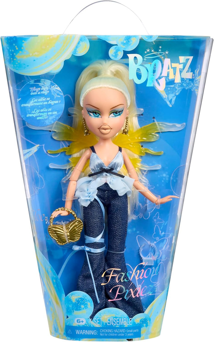 Bratz Fashion Pixiez Cloe - Muñeca de fantasía coleccionable con mo...