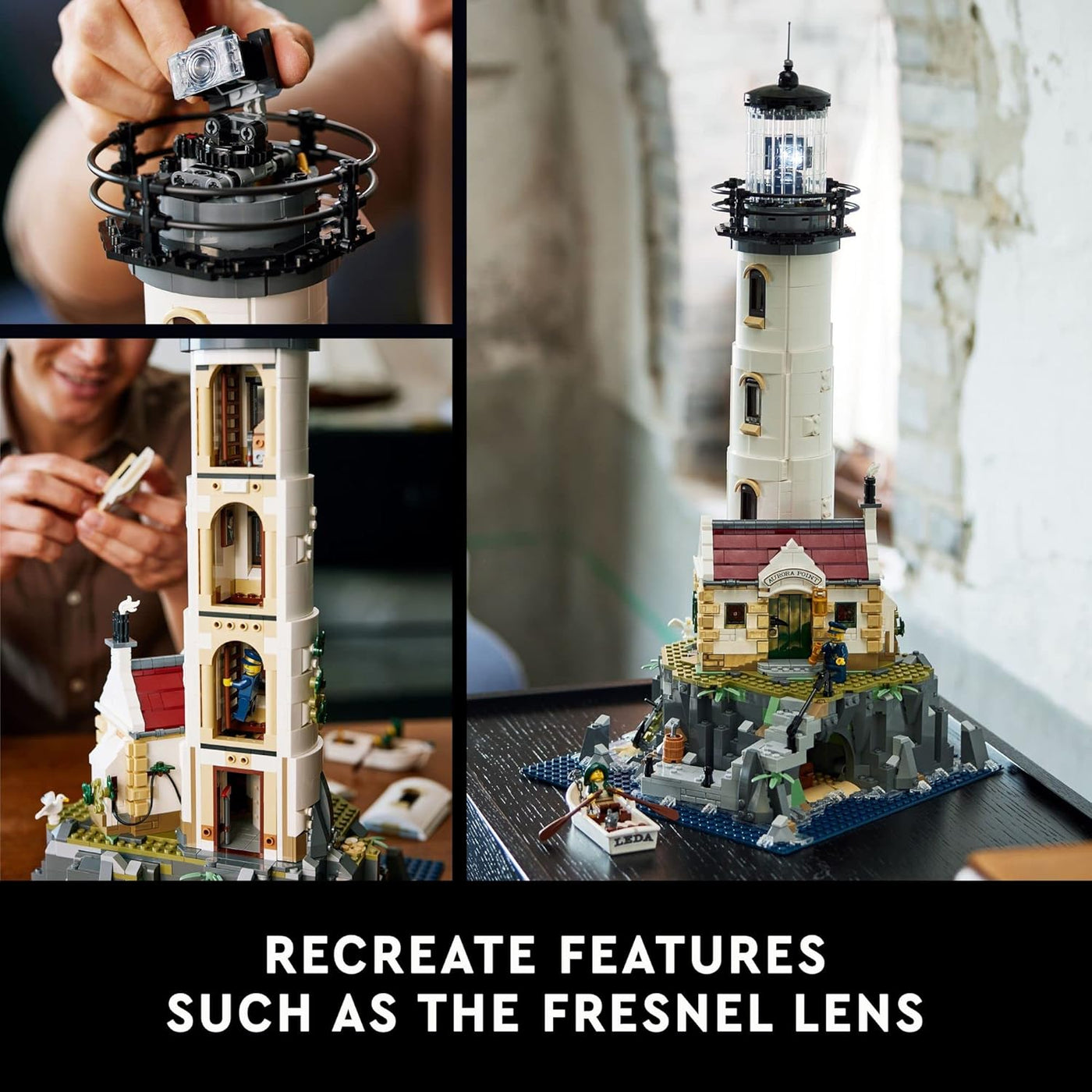 LEGO Ideas Motorized Lighthouse 21335 - Kit de