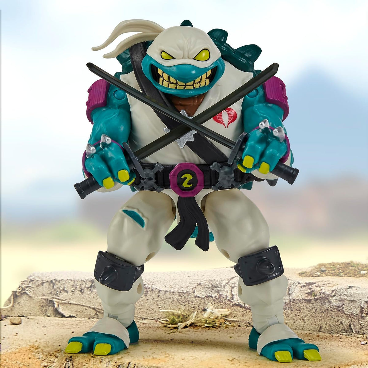 Teenage Mutant Ninja Tortugas x G.I. Joe: Storm Shadow x Slash