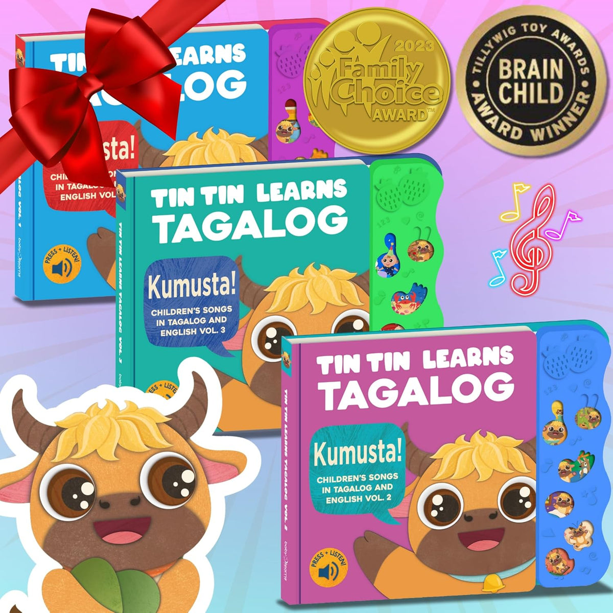 Vol. 2, Libros de tagalo para niños, bebés y niños