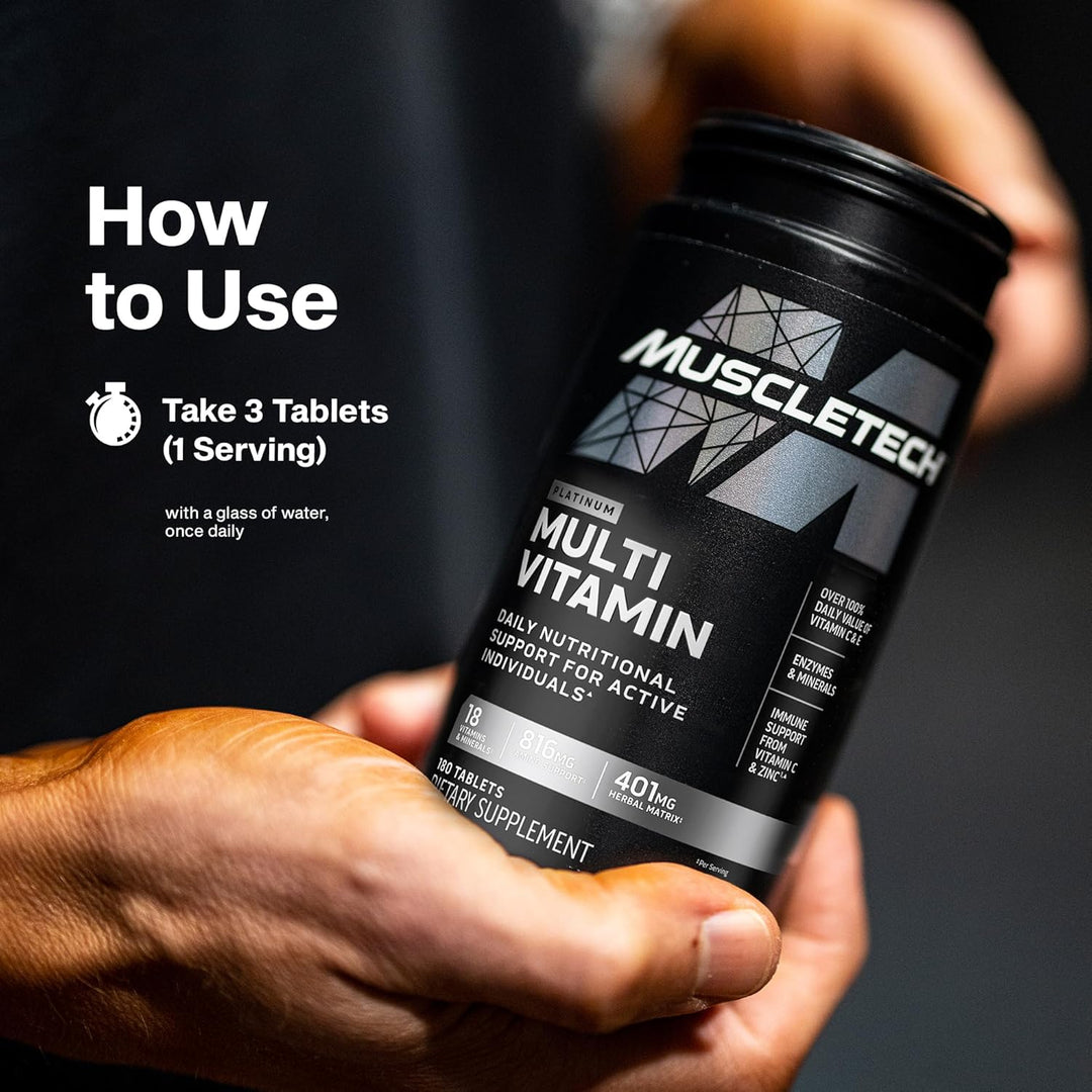 MuscleTech Platinum Multivitamins for Men &amp; Women - Suplemento...