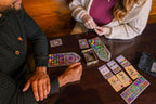 Juego de mesa Sagrada | Juego familiar para niños y adultos | Juego de estrategia de selección y colocación de dados | A partir de 10 años | 1 a 4 jugadores | por Floodgate Games
