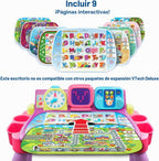 VTech Escritorio de actividades Touch y Learn (embalaje sin frustraciones), morado
