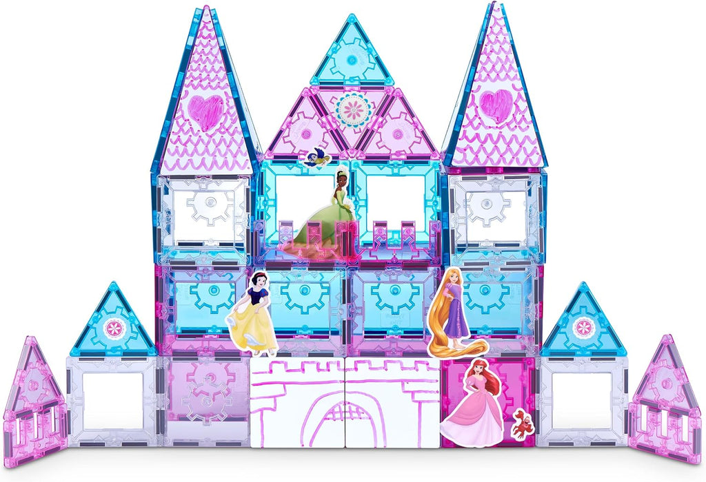 Tytan Disney Princess Castle - Juego de 70 piezas con azulejos magnéticos