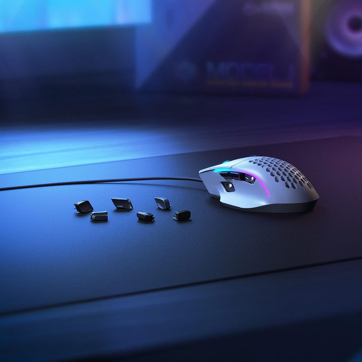 Glorious Gaming Model I - Mouse para juegos con cable, superligero,...