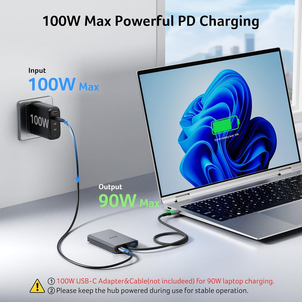 Acer, ODK540, hub USB