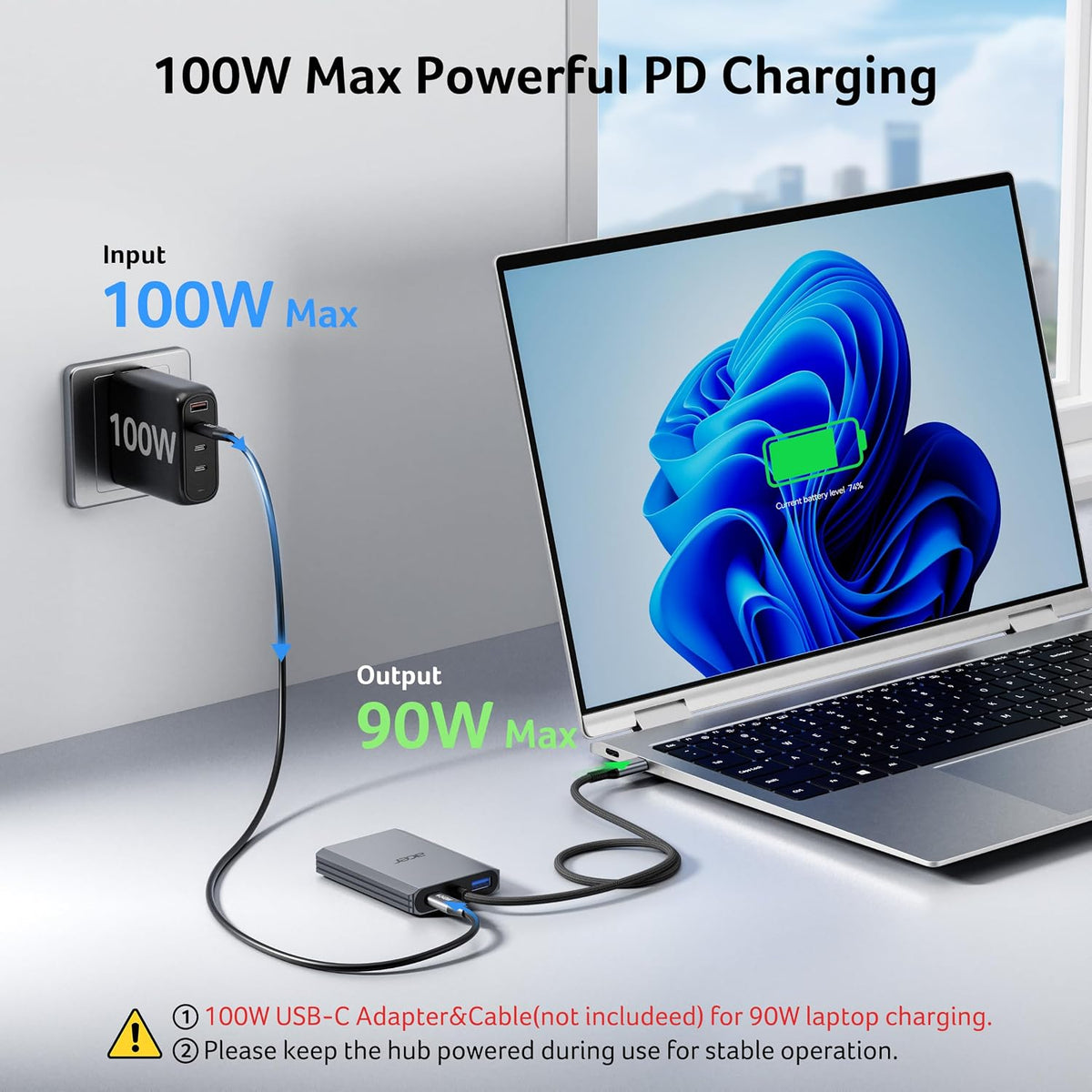 Acer, ODK540, hub USB