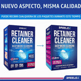 Breelex Tabletas limpiadoras de retenedores, 120 unidades para dent...