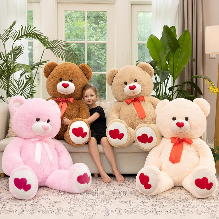 Tezituor Oso de Peluche Gigante Animal de Peluche 4 pies - Oso de P...