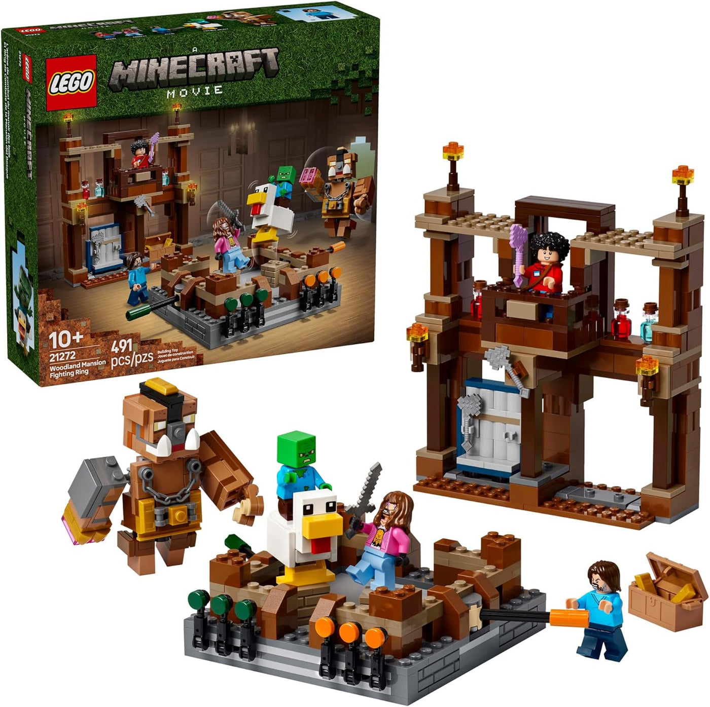 LEGO Minecraft Woodland Mansion - Anillo de lucha Juguete