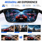 Adaptador de pantalla de video HDMI a USB C, concentrador de gafas