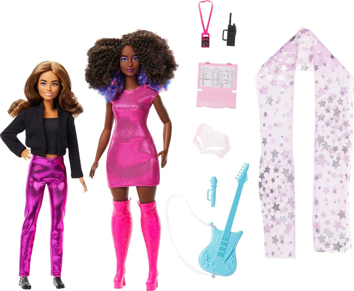 Barbie Carreras Carrera del Año 2 Muñecas y Accesorios con Estrella...