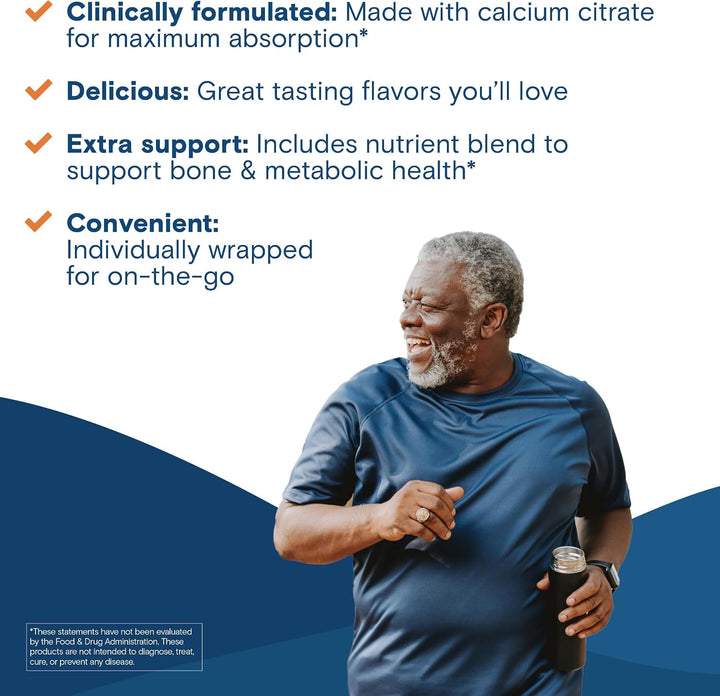 Bariatric Fusion Citrato de calcio con sabor a vainilla, 500 mg y v...