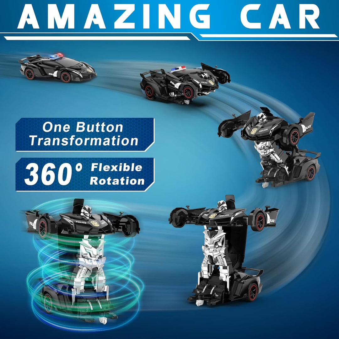FDJ - Auto a control remoto que se transforma en robot, transformac...