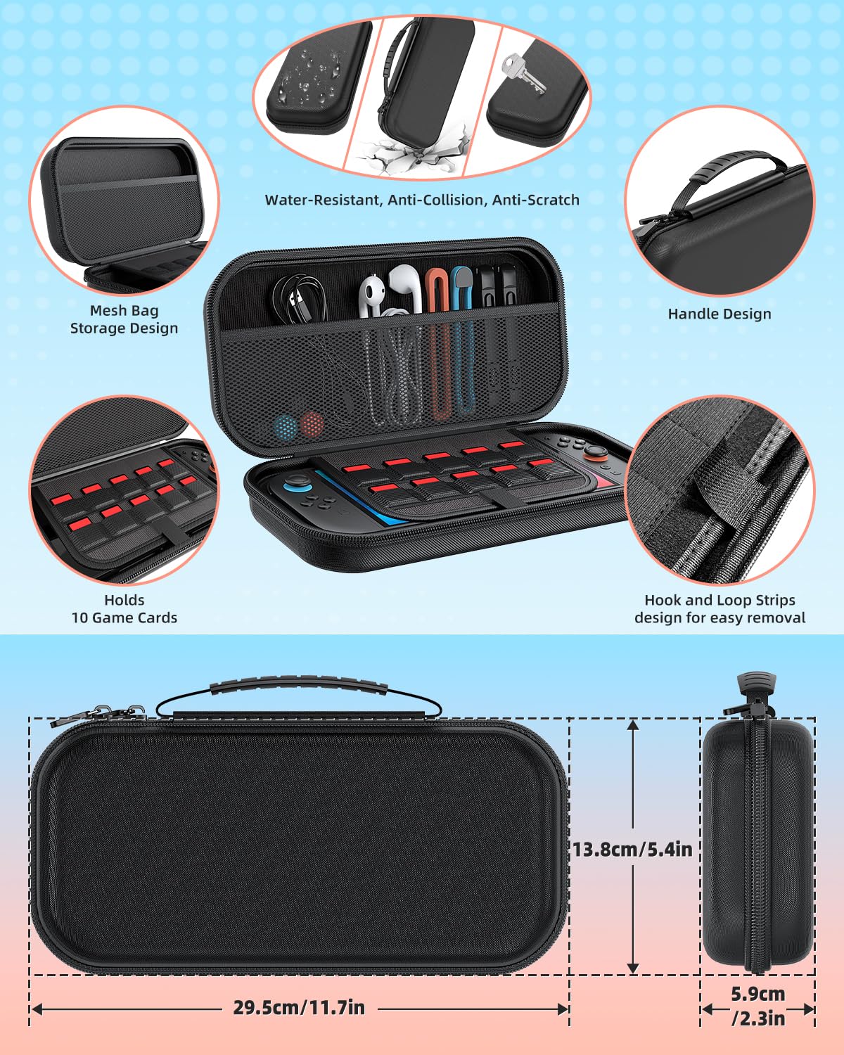 Accesorios para Switch 2: Kit Bundle de 17 en 1 para Nintendo Switch 2