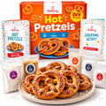 Kit para hacer pretzels – Juego de cocina real para niños de 5 a 12 años + con receta e ingredientes – Juego de hornear para niños y niñas – Gran regalo para vinculación familiar
