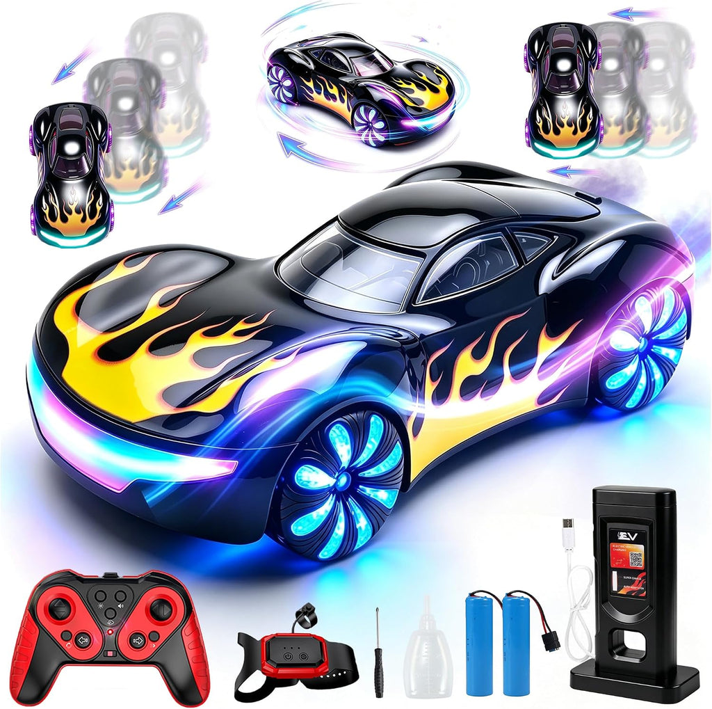 Coche de acrobacias RC con detección de gestos, auto de control remoto a la
