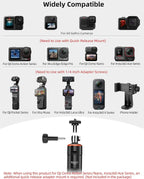 Trípode de viaje de 61" y palo para selfie, para DJI Osmo Pocket 3, 4, 4P