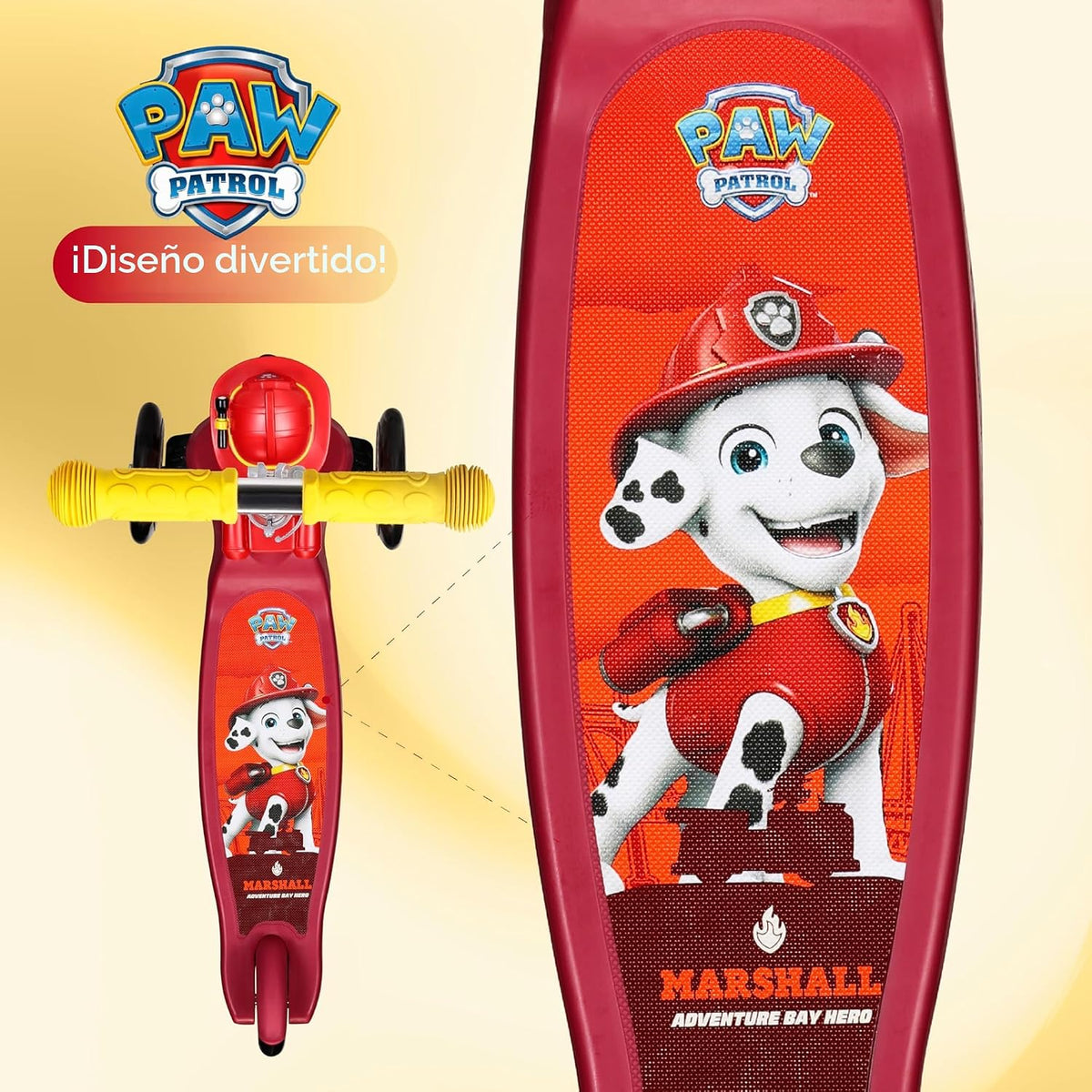 Kick Scooter para Kids, 3 Wheel Self Balancing, Light Up LED Wheels