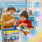Air Dry Clay, 158 Colors Foam Modeling Clay para School Projects