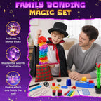 Kit de magia, trucos de magia para niños, incluye varita mágica y disfraz