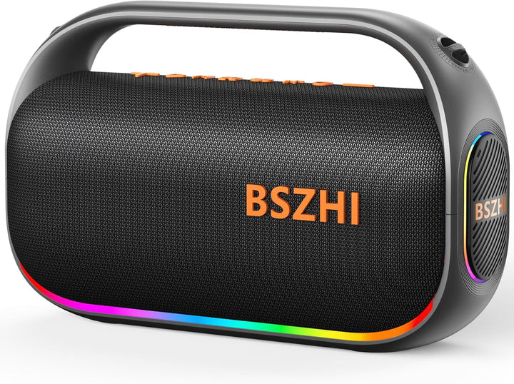 BSZHI Altavoz Bluetooth de 80 W (máximo de 120 W) Fuerte, Altavoces...