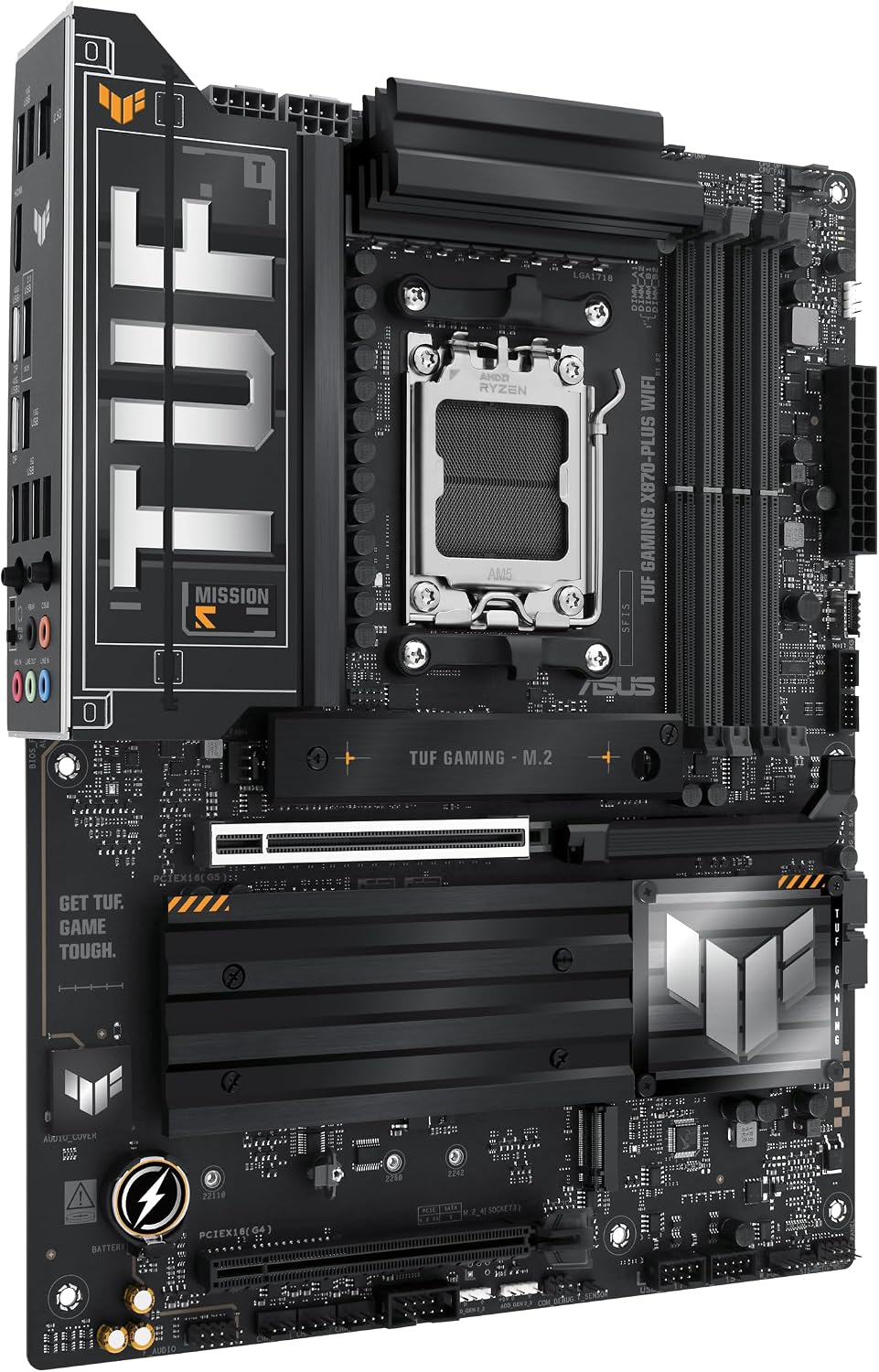 ASUS TUF Gaming X870-PLUS WiFi AMD AM5 X870 ATX Placa base, 16+2+1,...