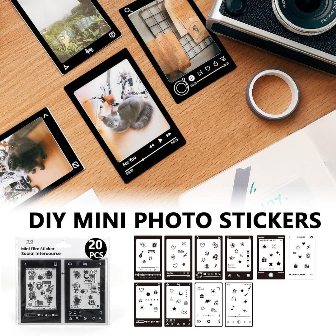 CAIYOULE Accesorios para Fujifilm Instax Mini SE\/7+\/7c\/7s Funda...
