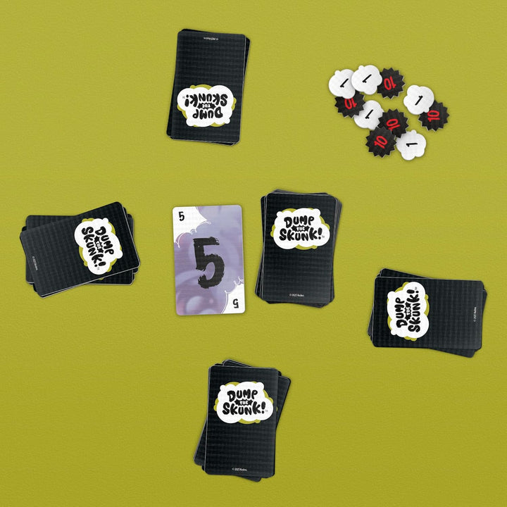 Dump The Skunk Juego Juego de cartas familiares de Reiner