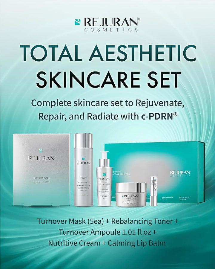 REJURAN® Total Aesthetic Set c-PDRN® - Kit de cuidado diario rejuve...