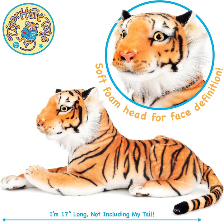 TigerHart Arrow El tigre - ¡Apriétame! - Peluche de 17 pulgadas