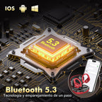 HAOYUYAN Auriculares inalámbricos, auriculares Bluetooth deportivos...