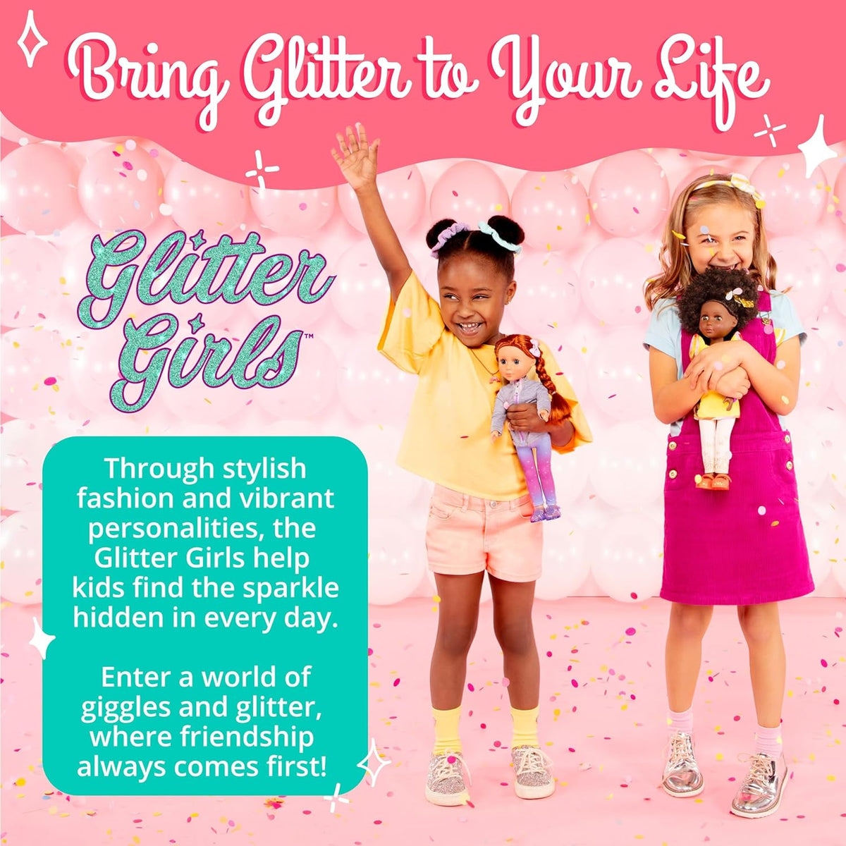 Glitter Girls – Muñeca de moda de 14 pulgadas
