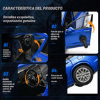 Modelo de coche fundido a presión 1/24, compatible con Cadillac