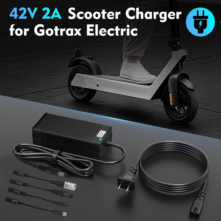 EVAPLUS Cargador rápido de 42 V 2 A con certificación UL