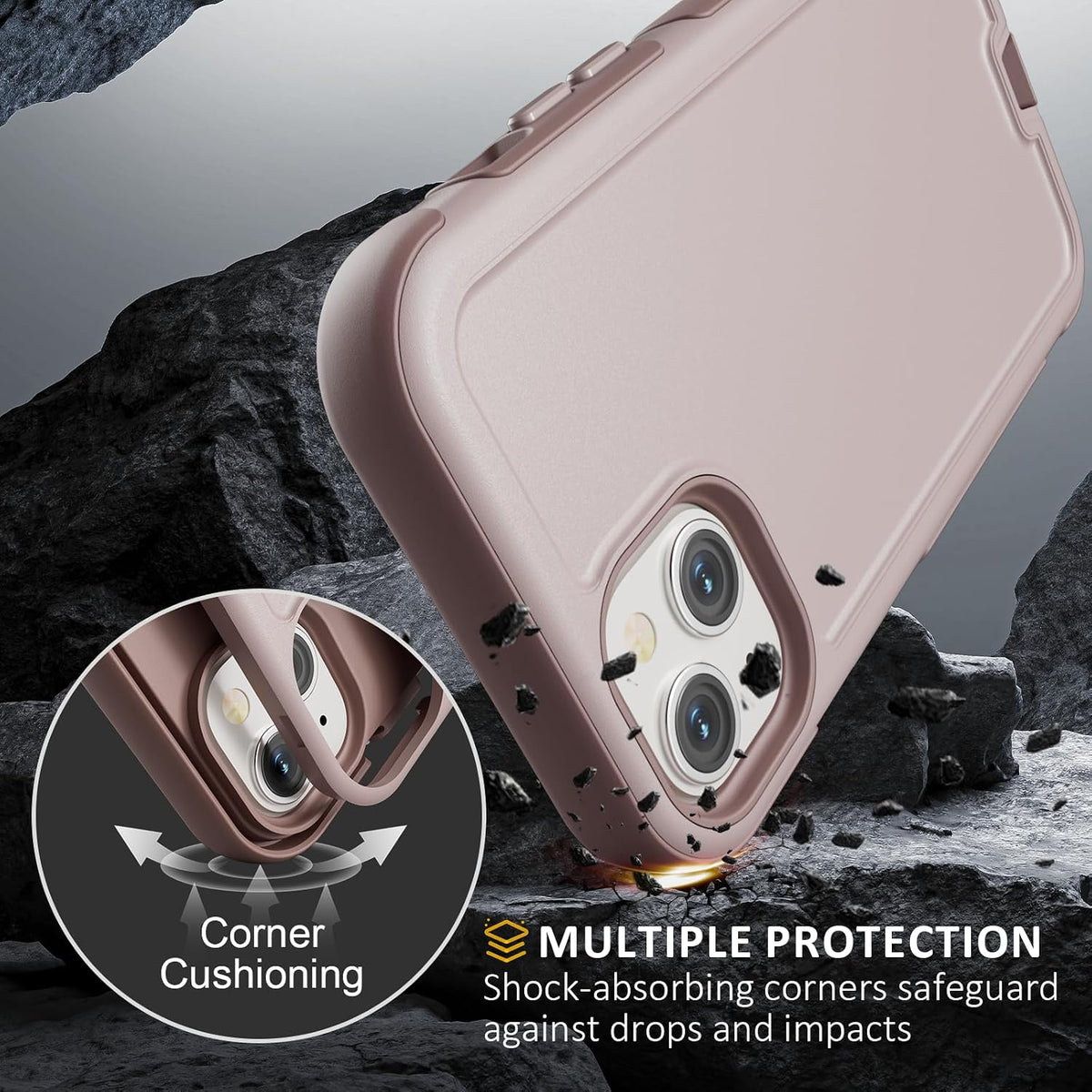 Follaroma - Funda magnética para iPhone 15, fundas resistentes