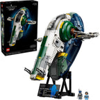 LEGO Star Wars Nave Estelar Clase Firespray de Jango Fett Set de Construcción para Adultos - Kit de Modelo Coleccionable El Ataque de los Clones y Decoración de Habitación - Idea de Regalo DIY para