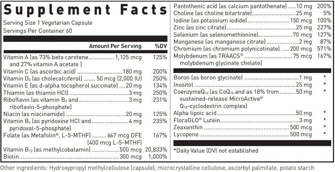 Douglas Laboratories Ultra Preventive 1 Daily | Suplemento multivit...
